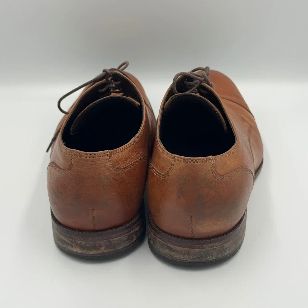 Cole Haan British Tan Leather Cap Toe Oxford Shoes 11.5 M NO BOX